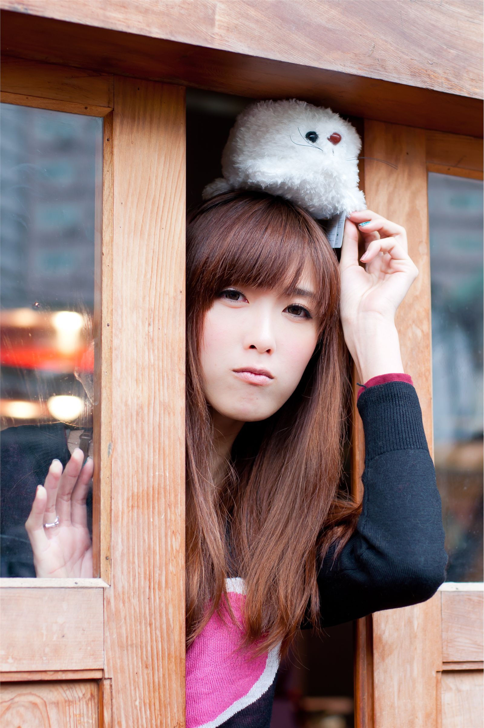 台湾清纯美女 Kila晶晶 高清街拍写真